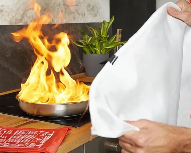 Jedinečná deka proti požáru